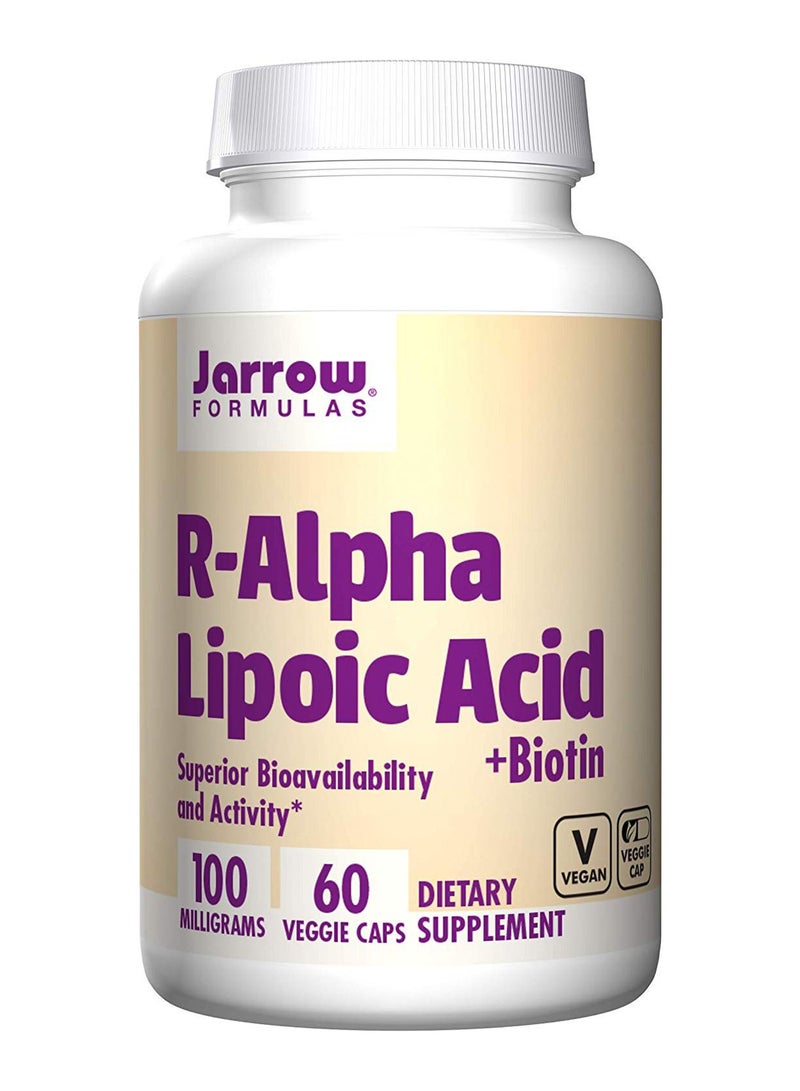 R-Alpha Lipoic Acid 60-Capsule
