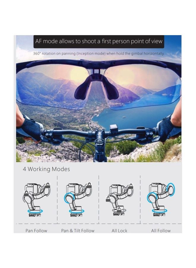 iSteady Pro 2 Action Camera Gimbal Stabilizer Black