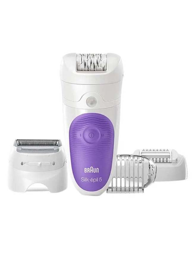 Wet And Dry Epilator White