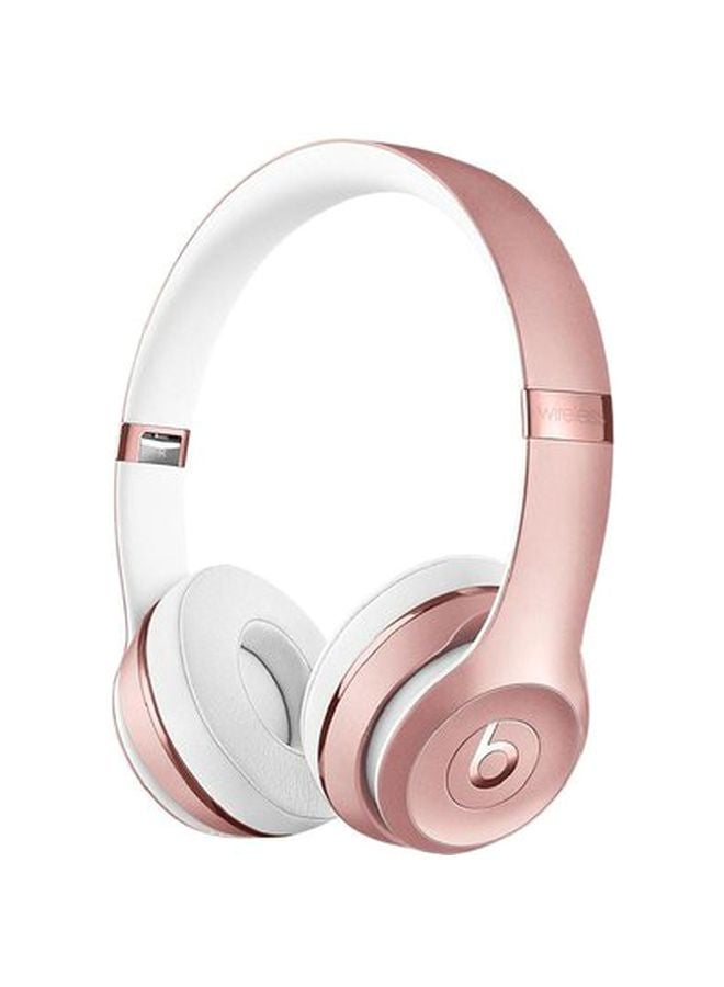 Solo 3 Bluetooth Over-Ear Headphones Rose Gold