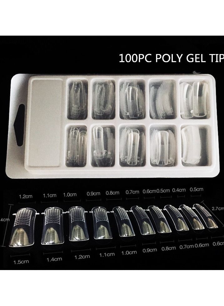 Poly Gel Extension Nail Kit 6 Colors Popular for Art Design