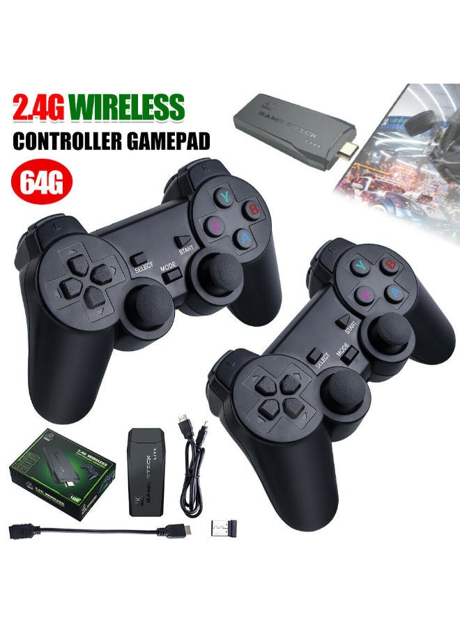 M8 Game Stick 4k Game Console Wireless Gamepad Hdmi Tv Retro Game