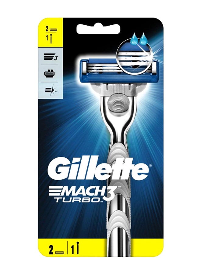 Mach3 Turbo Razor Handle With Blade