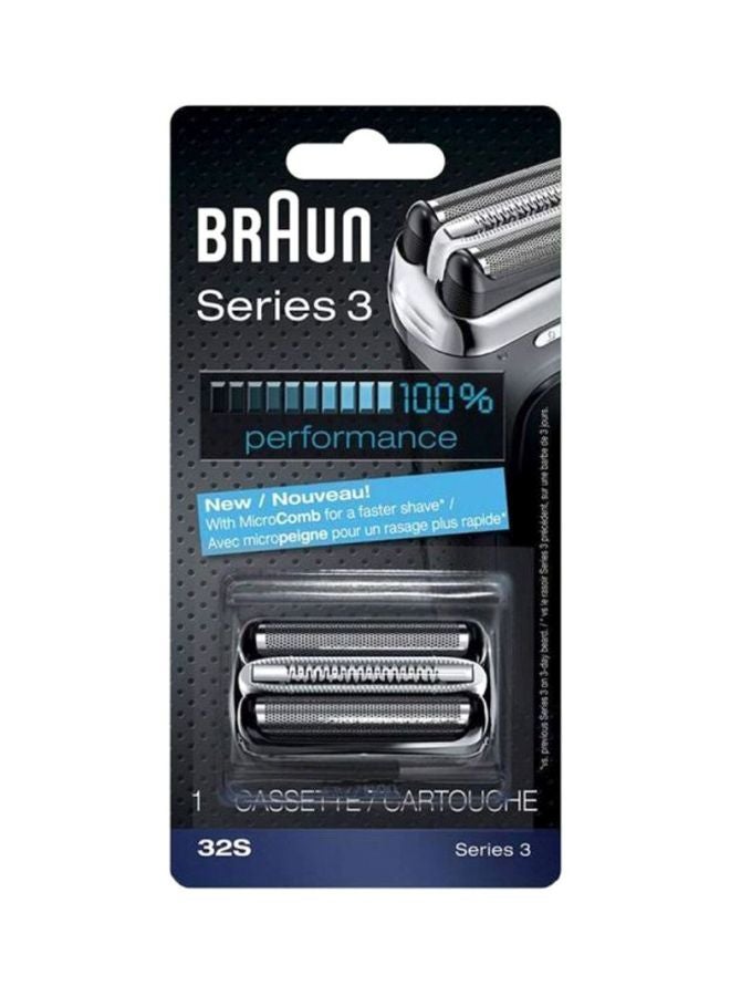 Series 3 Cassette 32S Silver