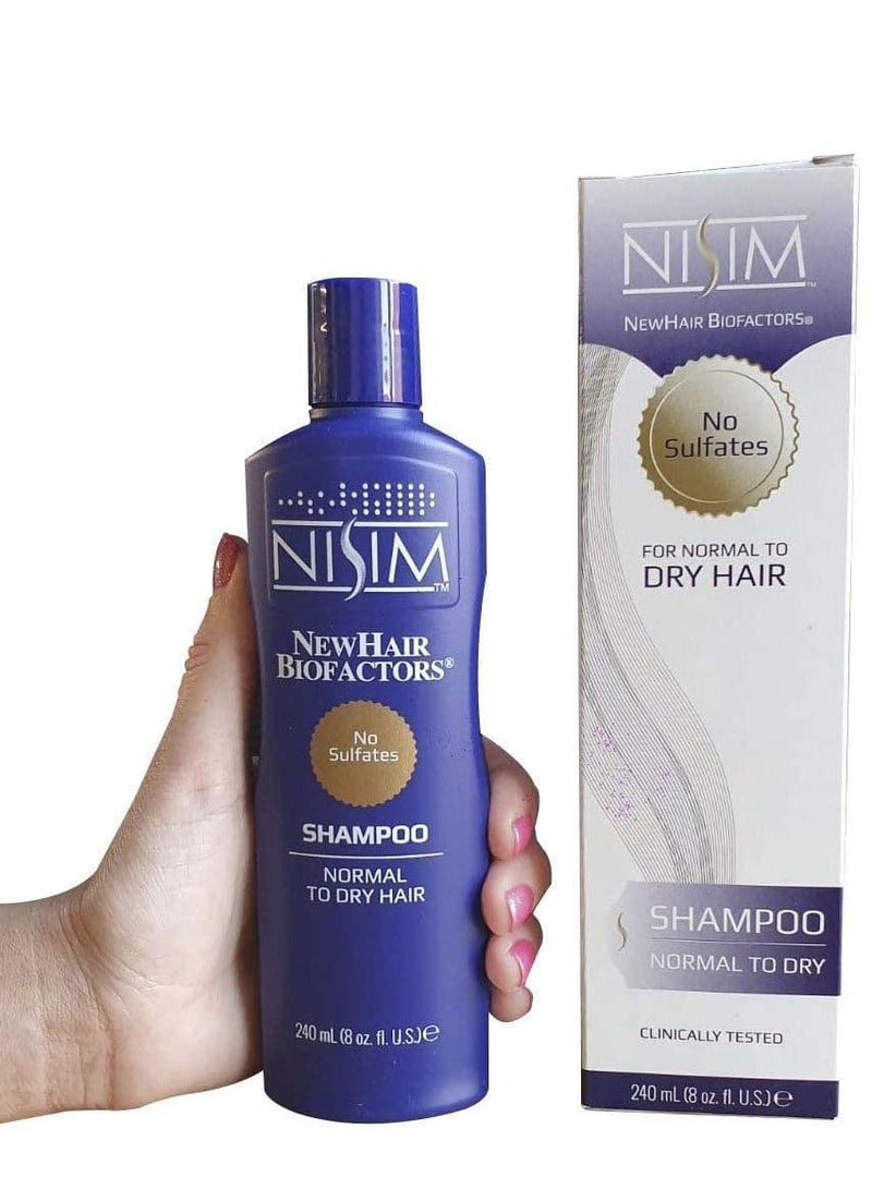 NewHair BioFactors Shampoo Normal To Dry Hair 240 ml