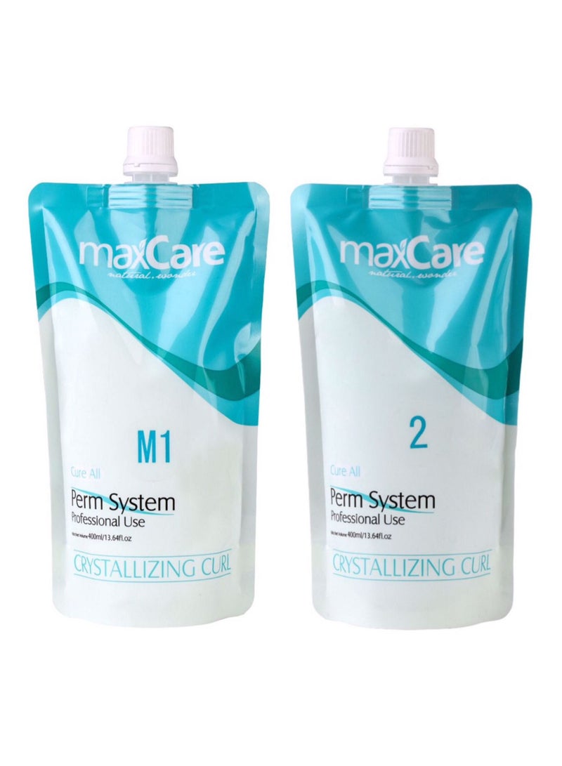 Maxcare Crystalizing Curl Perm System 400ml