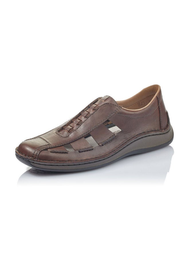 116-94 Rieker Mens Casual Shoes 05258-25 Brown