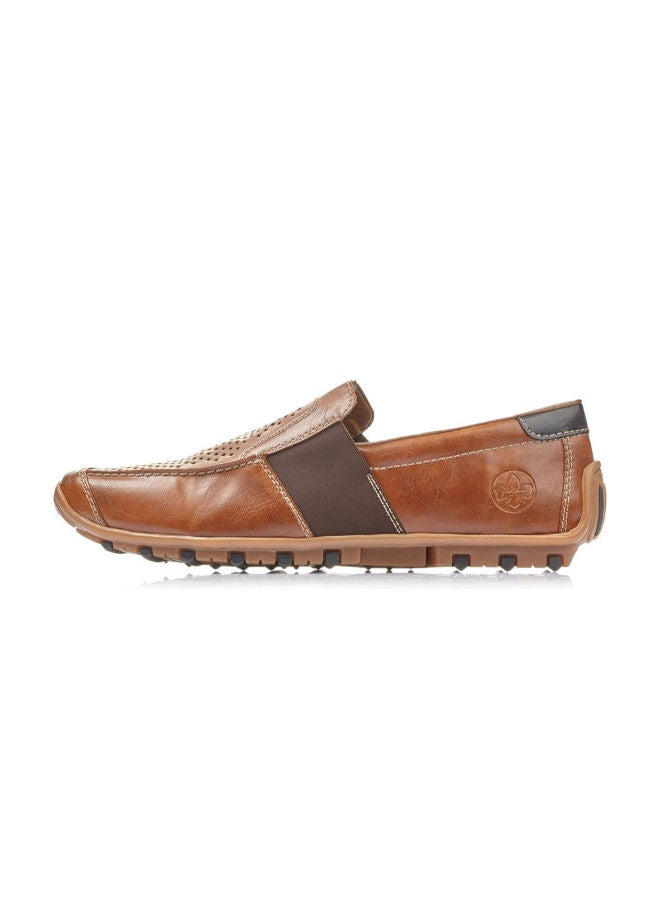 116-995 Rieker Mens Casual Slip on Shoes 08965-24 Brown