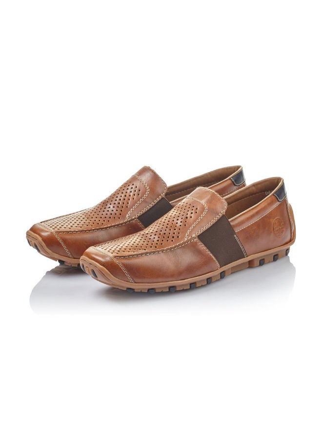 116-995 Rieker Mens Casual Slip on Shoes 08965-24 Brown