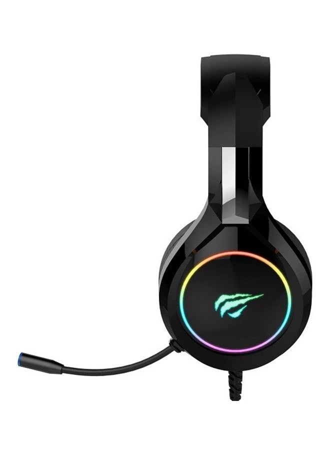 H-2232D Rgb Gaming Headset For Pc/Ps 4/Xbox/Phone/Tablet