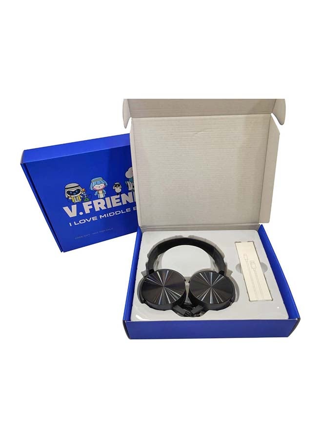 Wired Headphones With 3-In-1 Data Cable Gift Box Blue