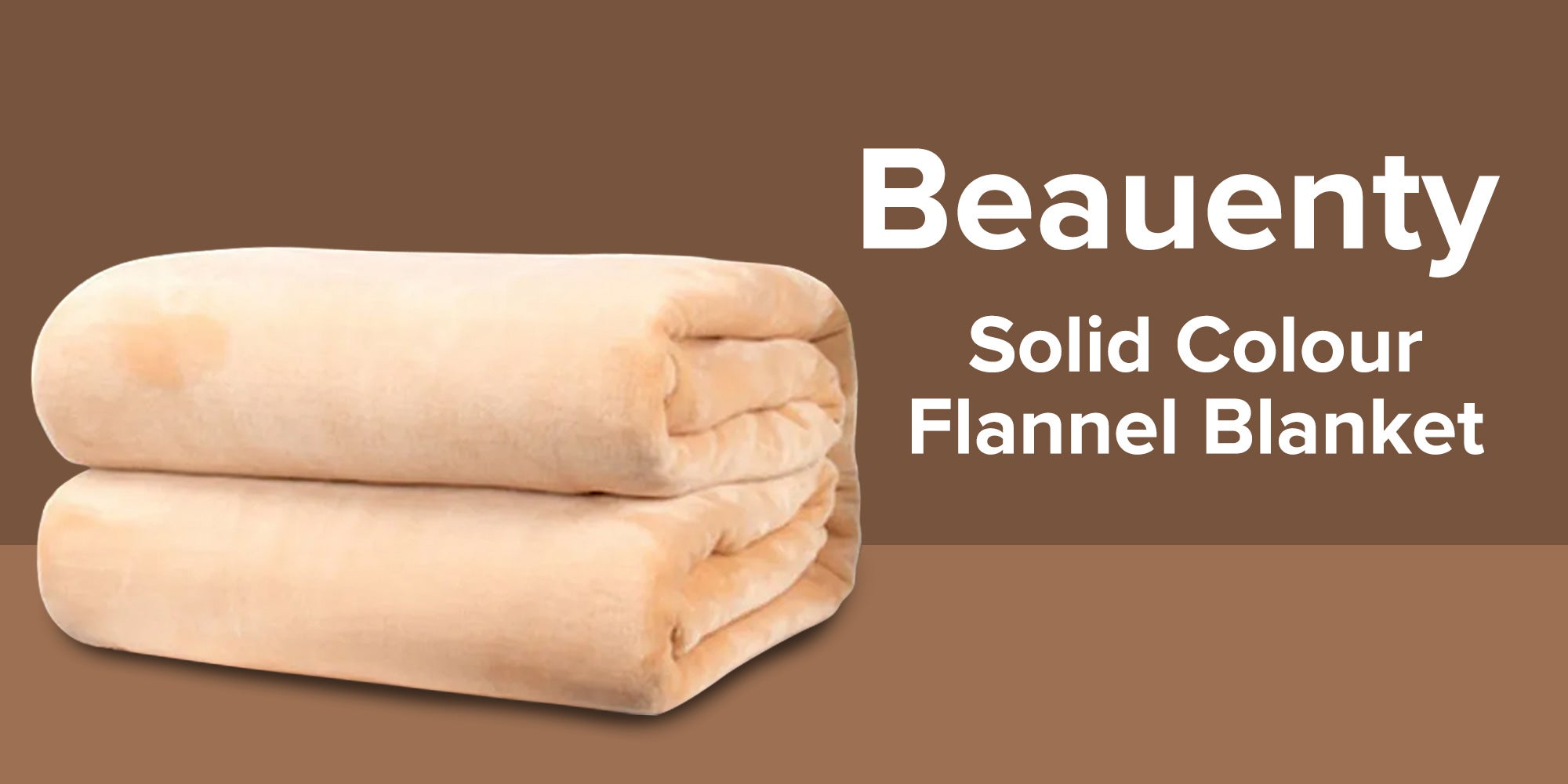 Flannel Blanket Flannel Orange 180x200cm