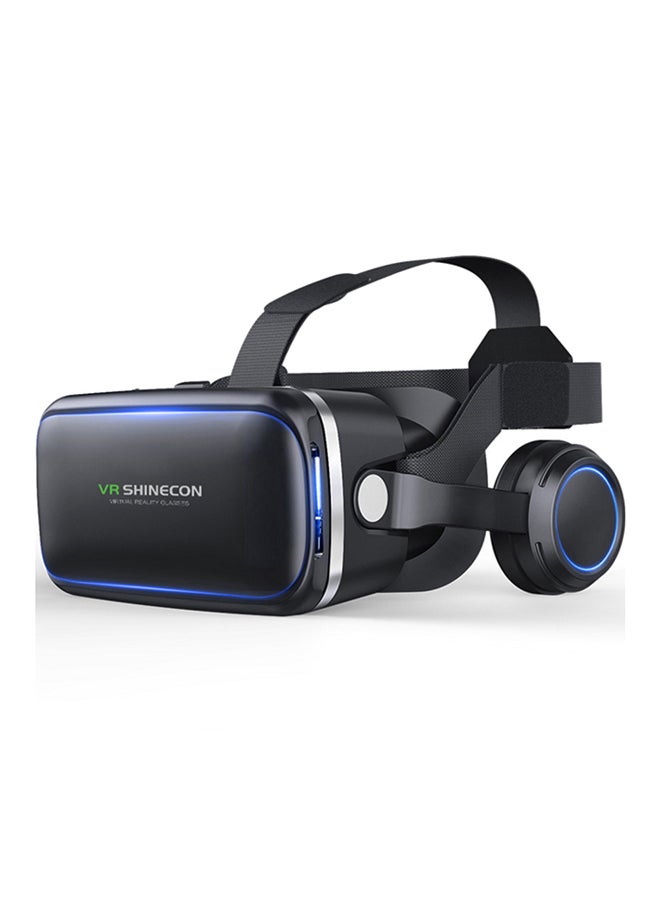 3D VR Headset Virtual Reality Glasses Black