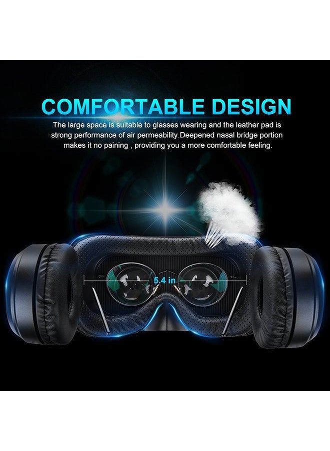 G04E Virtual Reality 3D Glasses Black