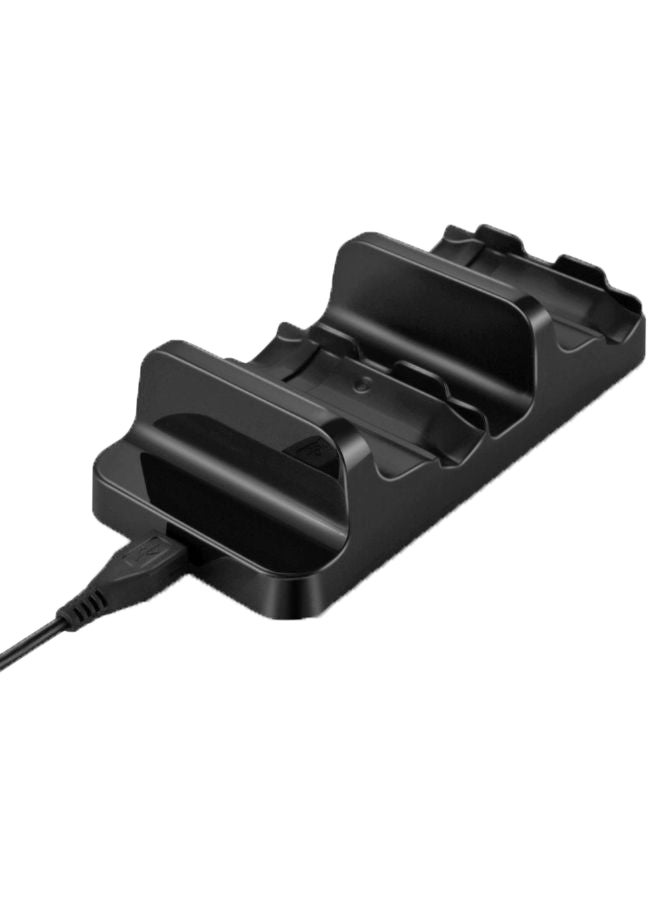 Dual Battery Wired Charging Dock With Battery And USB Cable