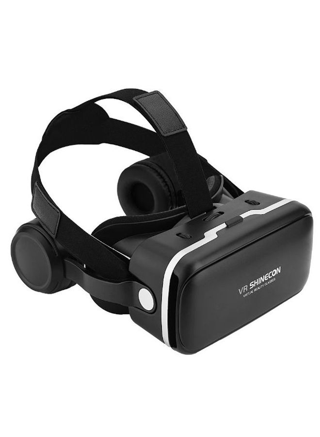 Virtual Reality 3D Wireless Glasses Headset With Earphone
