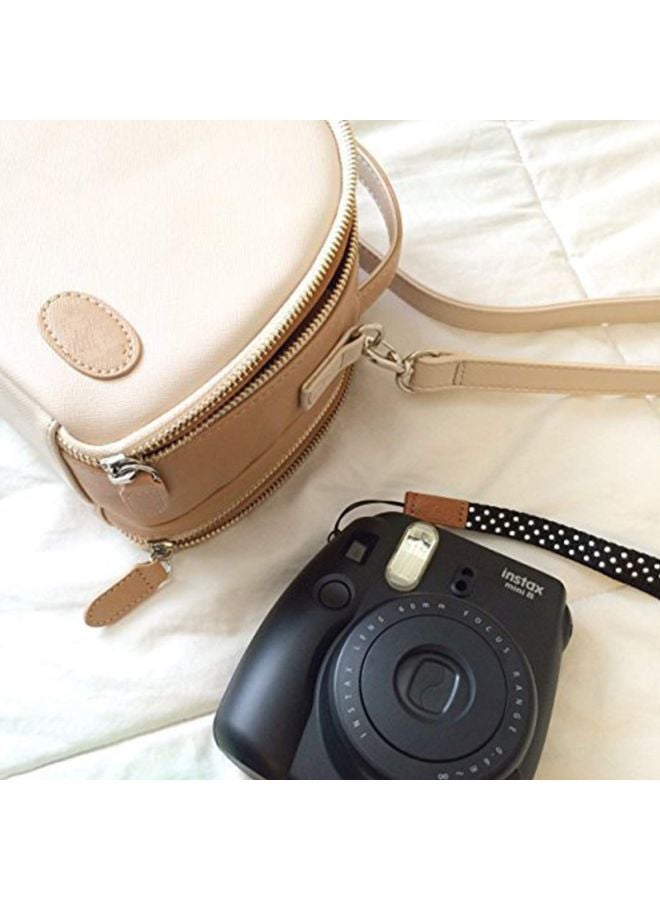 Universal Carry Case Bag For Instax Mini 8 70 7s 25 50s 90 Beige