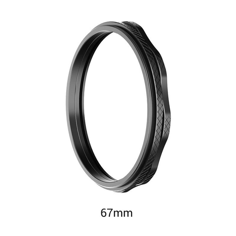 R-67L 67mm Magnetic Lens Filter Adapter Ring Black