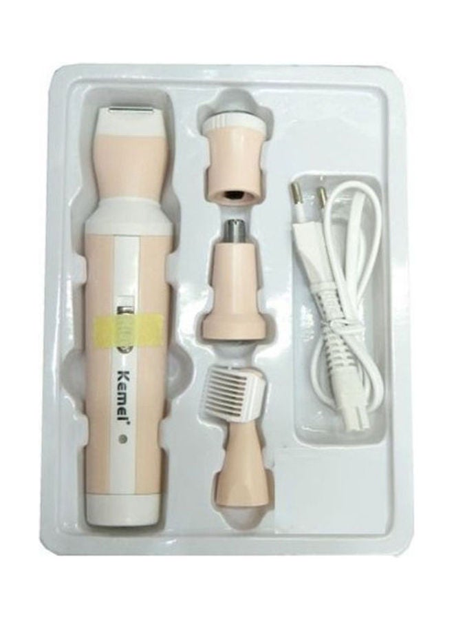 Km-3024 4 In 1 Rechargeable Shaver Suit - Multicolour