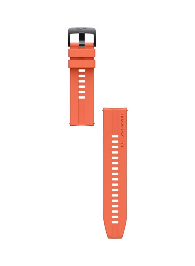Replacement Strap For Huawei GT2 Latona Watch 46 mm Orange