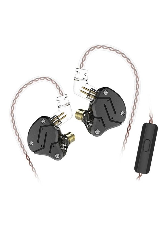 ZSN Wired In-Ear Headphones With Mic Black/Green/White