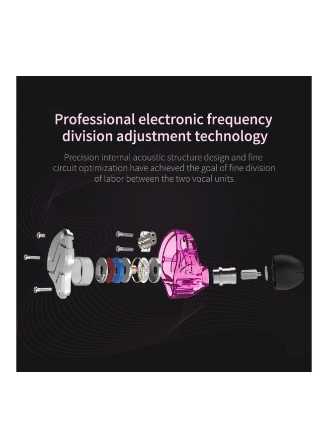 ZSN Wired In-Ear Headphones With Mic Black/Green/White