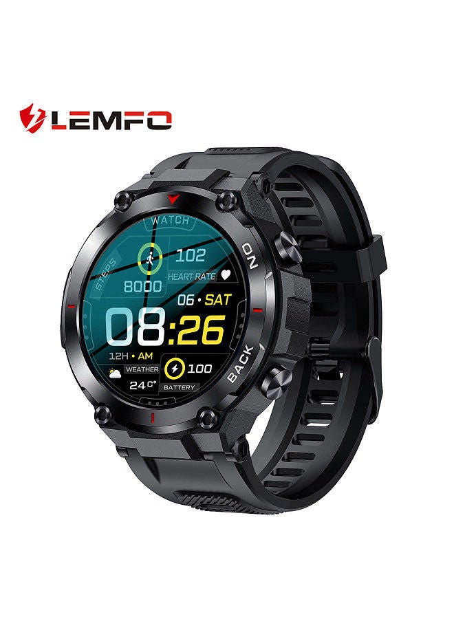 LEMFO K37 Smart Sports Watch Black