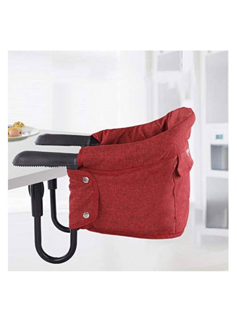 Handy And Intimate Baby Booster Multipurpose Portable Seat Bag For 0 - 6 Years – Red