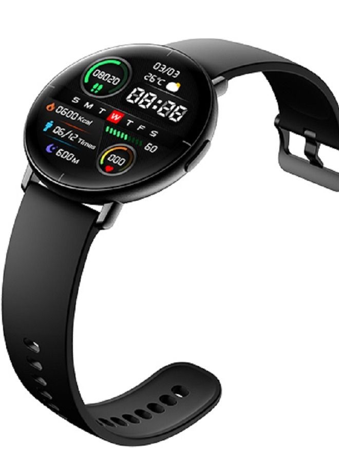 Mibro Lite XPAW004 Smart Watch, Black, Standard