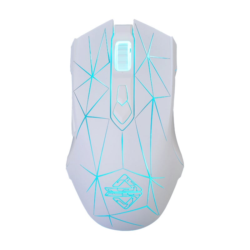 52-LU Wired Professional E-sport Gaming Mouse Multicolour