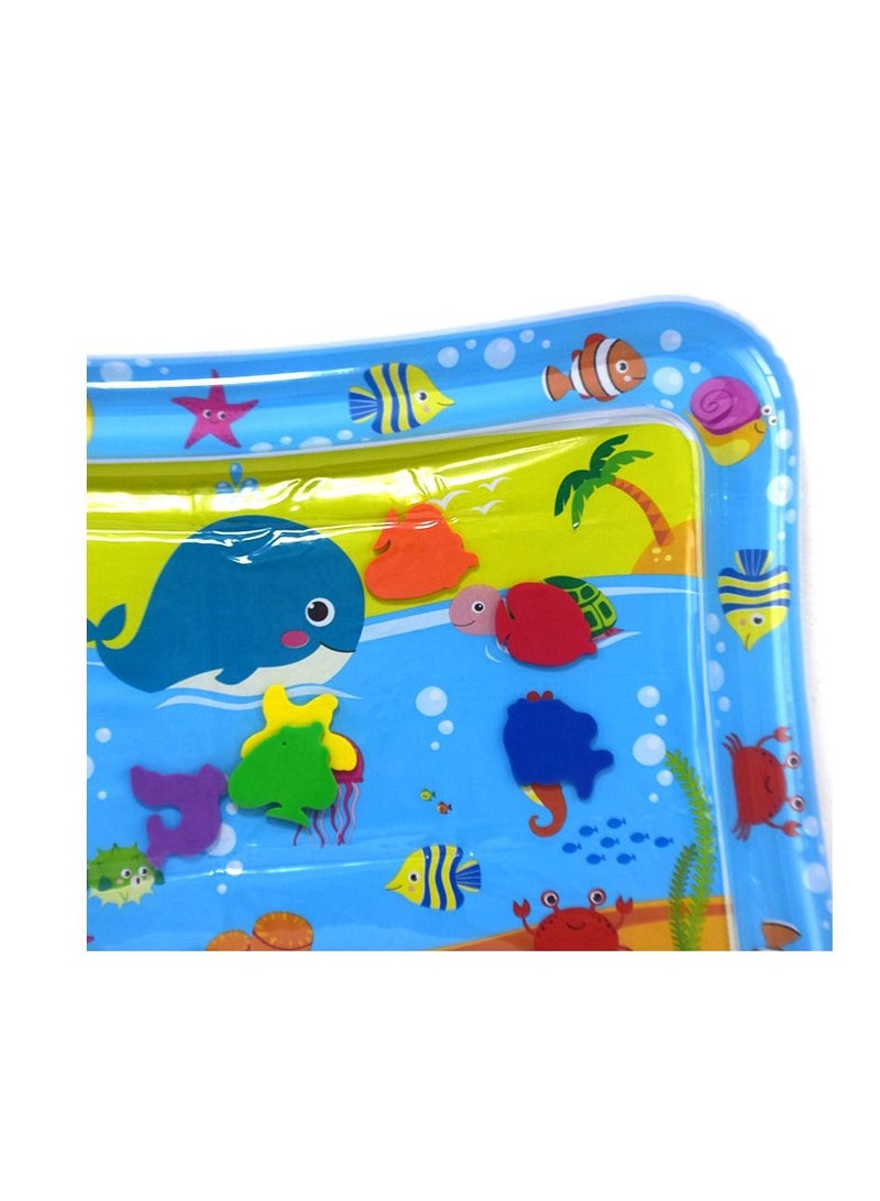 Kids Water Playmate, Smooth And Anti-Slippery With Floating Objects, Cool Vibrant Color