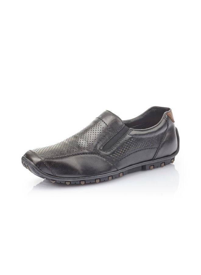 116-179 Rieker Mens Slip on Shoes Black 00898500