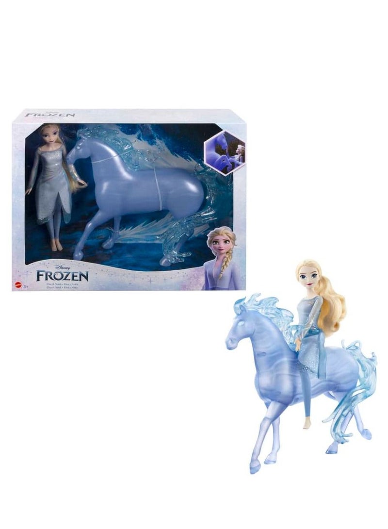 Disney Frozen Fashion Doll Elsa & Nokk Horse Set