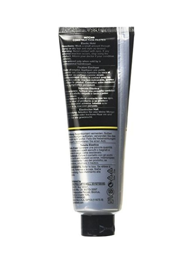 Construction Paste Styling Hair Gel Black/Grey 75ml