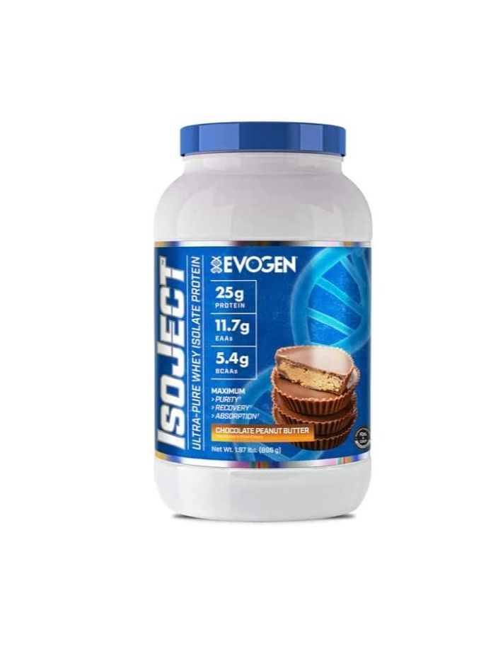 Evogen Isoject Chocolate Peanut Butter 28servings 896g