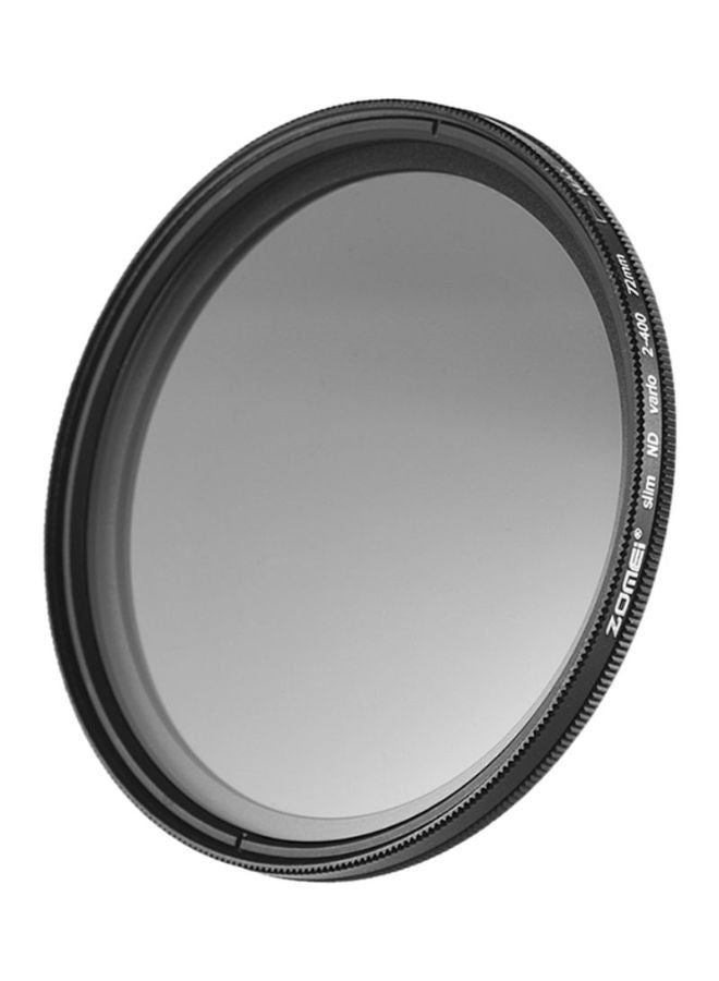 Ultra Slim Variable Fader Neutral Density Filter Black