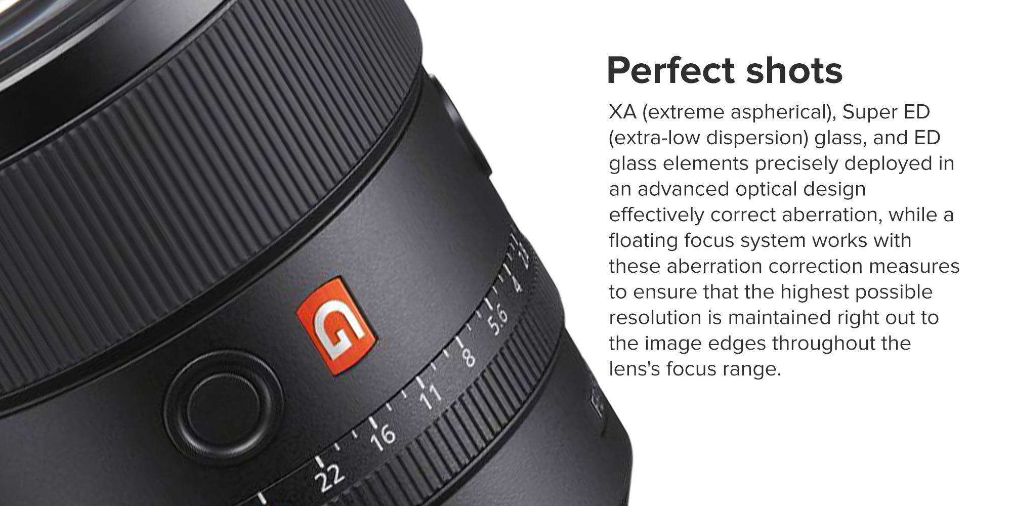 Fe 135Mm F1.8 Gm Lens Premium G Master Series Telephoto Prime Lens, Sel135F18Gm, Black Black