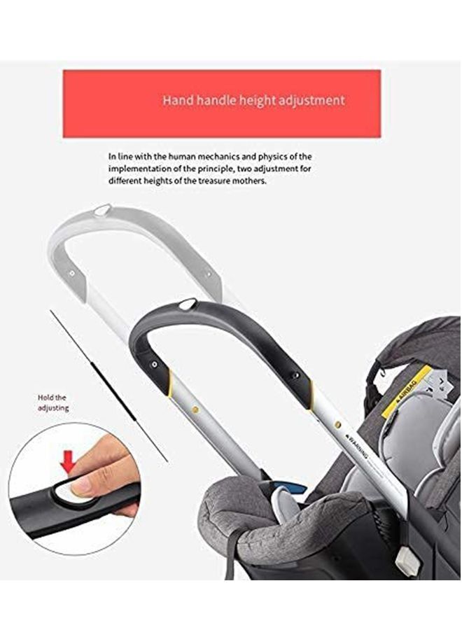 Newborn BABY Stroller Car Seat Two-way Baby Carrier Rocking Chair Cradle Four-in-one Portable Stroller