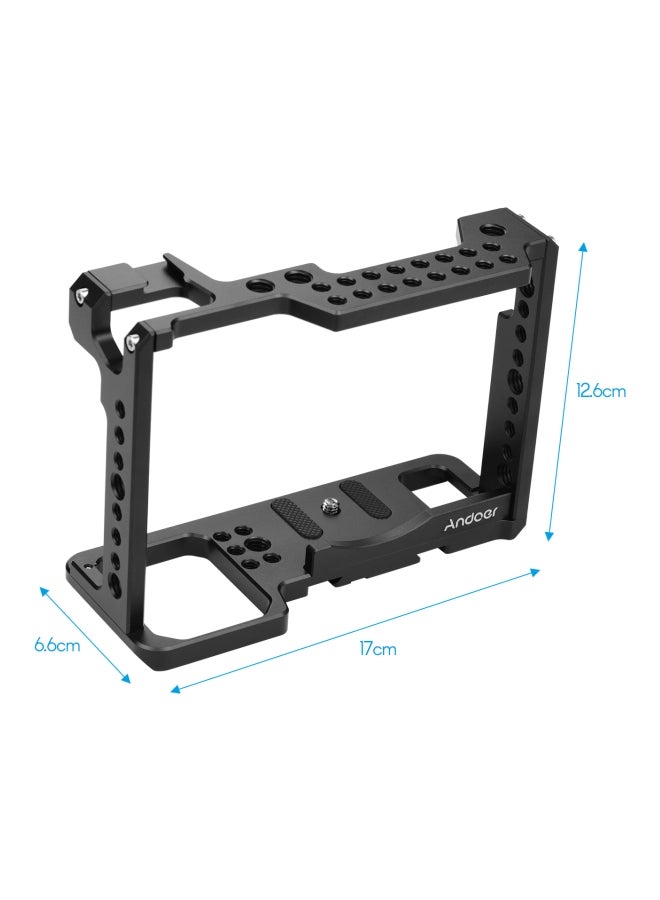 Professional Full Frame Camera Cage For Panasonic S1H Black