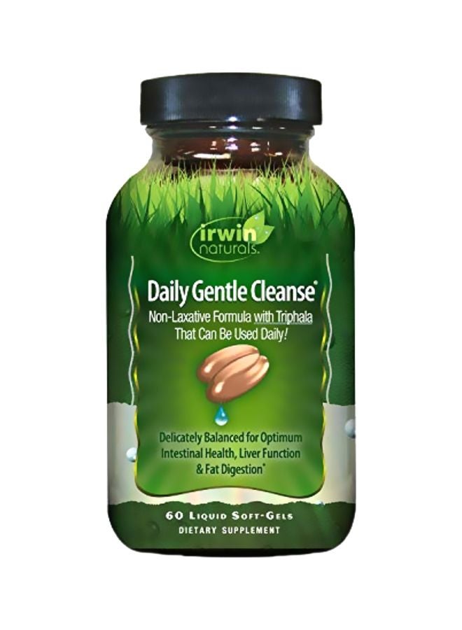 Daily Gentle Cleanse Triphala Dietary Supplement - 60 Liquid Softgels