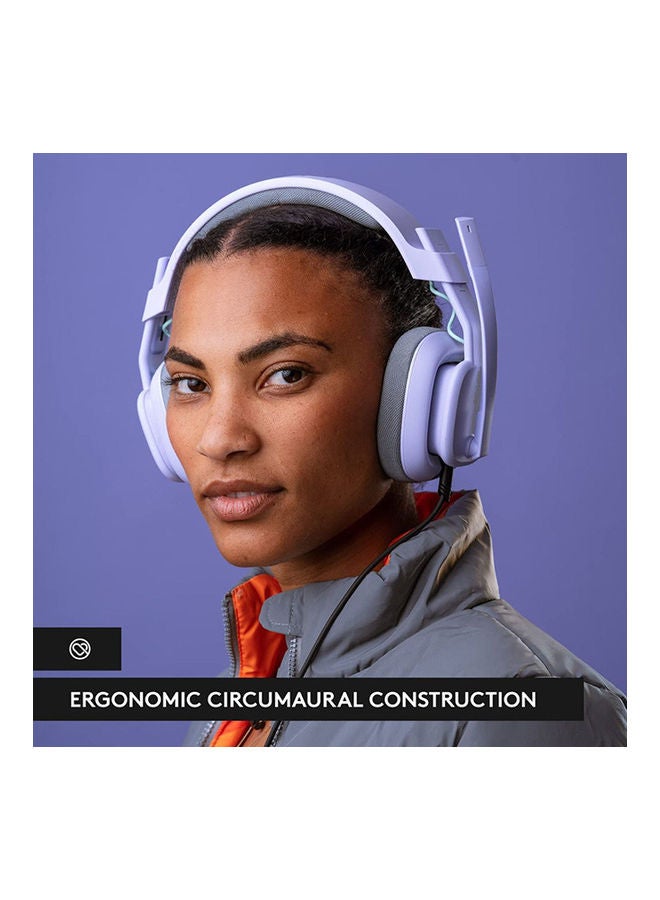 ASTRO A10 Asteroid Lilac PC Gaming Headset