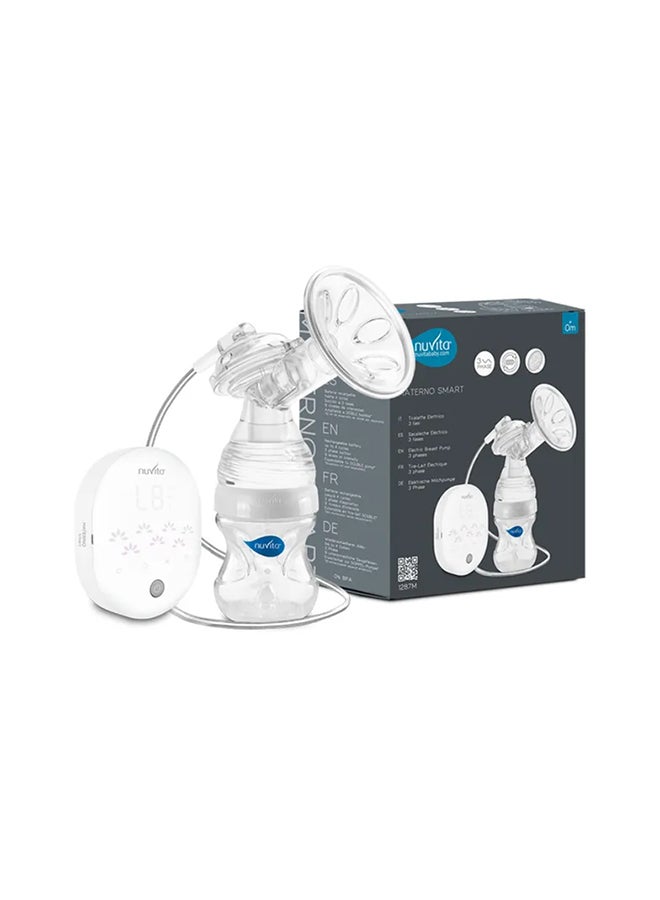 Materno Smart 3 Phase Electric Breast Pump - White