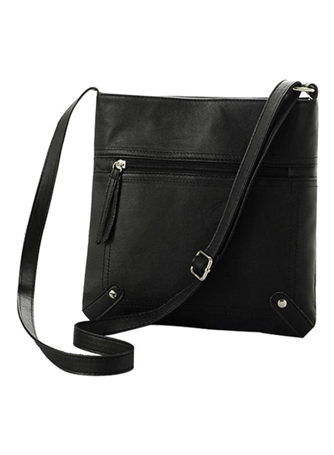 Vintage Casual Crossbody Bag Black