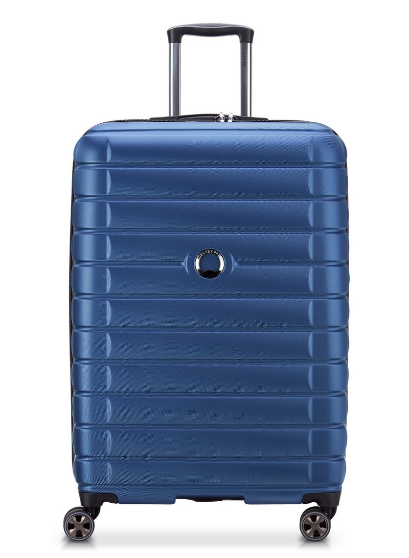 Helium Shadow 5.0 82cm Hardcase 4 Double Wheel Check-In Luggage Trolley Blue