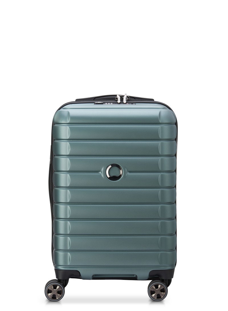 Helium Shadow 5.0 55cm Hardcase 4 Double Wheel Cabin Luggage Trolley - Green