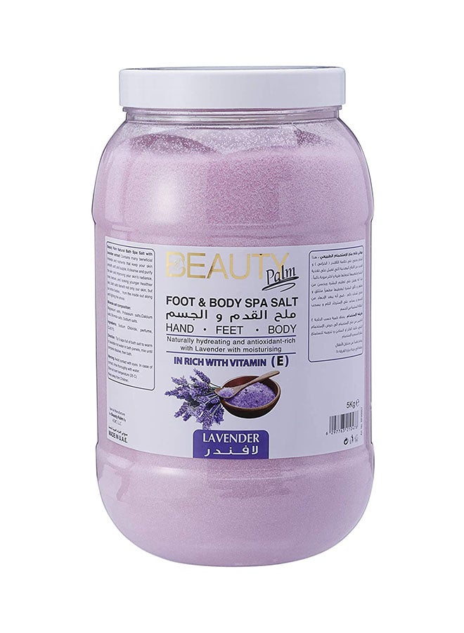 Foot And Body Spa Salt Lavender 5kg