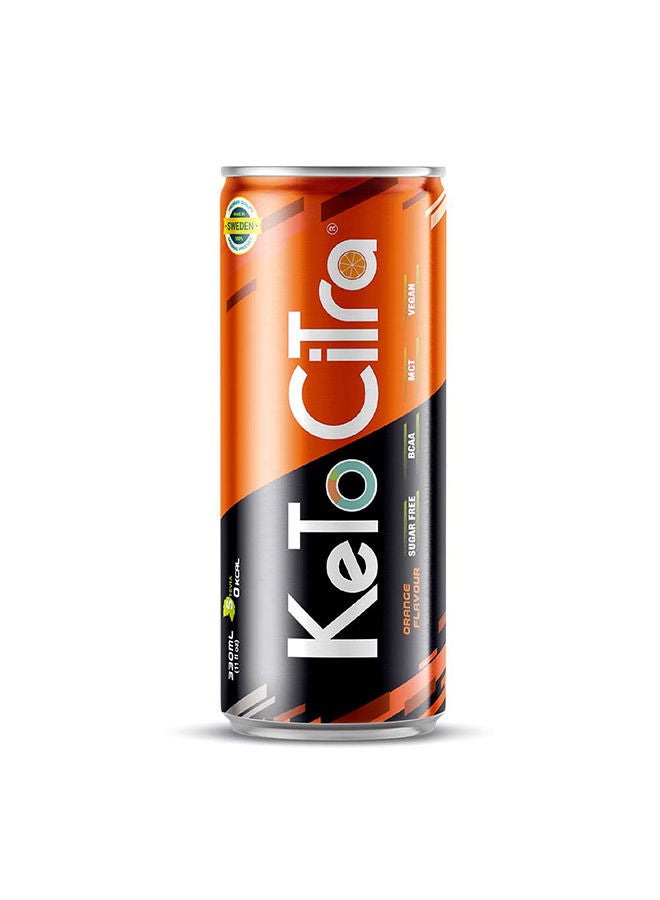 Ketogenic Energy Drink - Laperva Keto Citra with MCT BCAAs and Minerals 330mlx24 Pieces