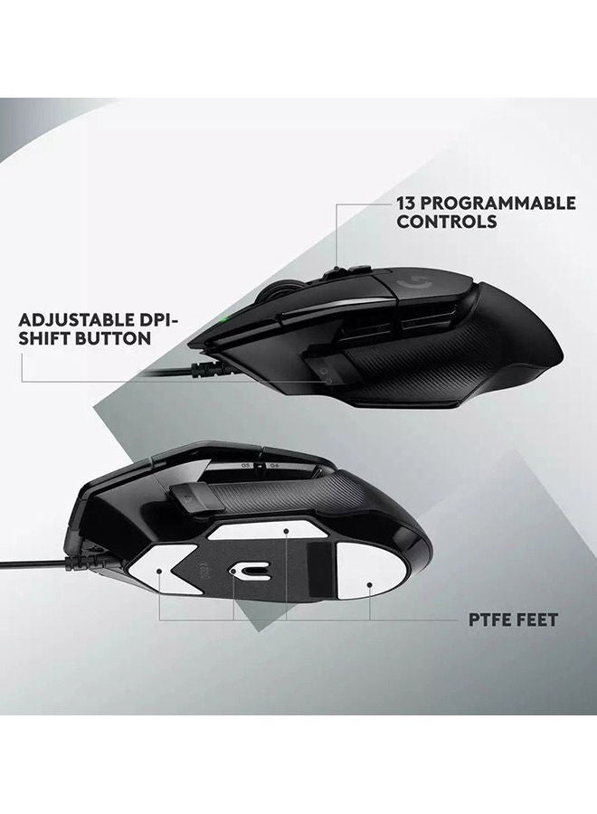 Logitech G502 X Wired Mouse - Black