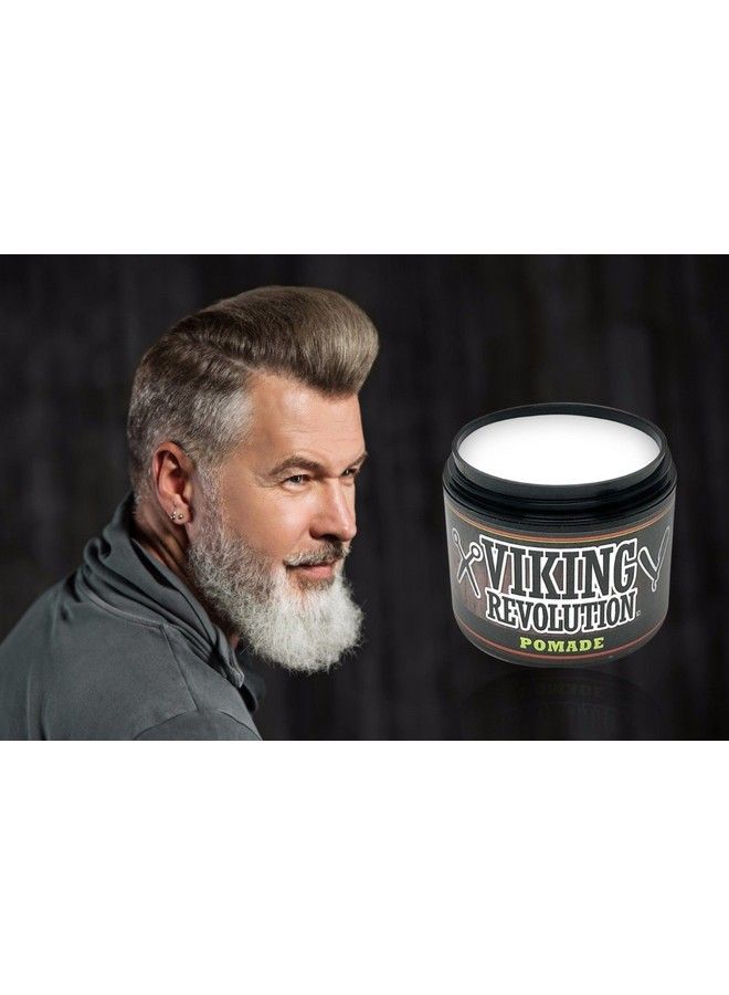 Hair Pomade For Men (New Formula)  Medium Hold And Matte Shine Free For Classic Look 4Oz  Water Based & Easy To Wash Out