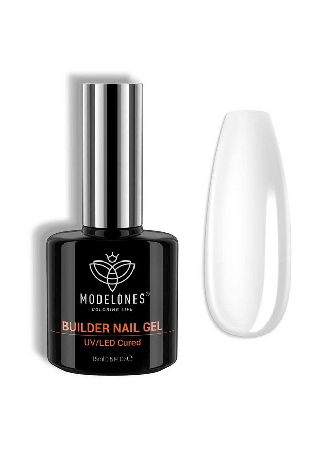 Builder Nail Gel 7In1 Clear Gel Builder For Nails Hard Gel Builder Nail Strengthener Extension Gel Base Gel Rhinestone False Nail Tips Glue Gel In A Bottle For Valentines Nail Art